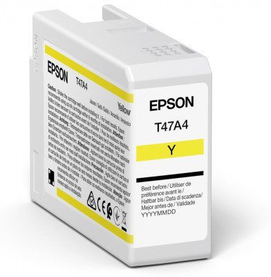 דיו צהוב מקורי אפסון Yellow T47A4 למדפסת SC-P900 דיו צהוב מקורי אפסון Yellow T47A4 למדפסת SC-P900