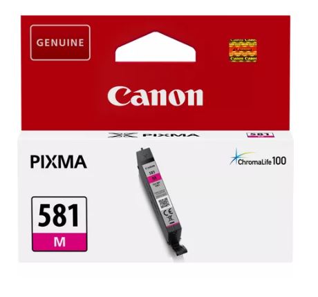 ראש דיו מקורי מג'נטה Canon CLI581-M ראש דיו מקורי מג'נטה Canon CLI581-M