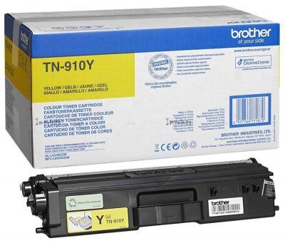 ‏טונר  מקורי צהוב Brother TN910-Y