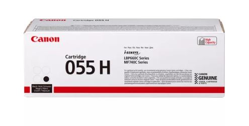 טונר מקורי גדול XL שחור Canon 055H-BK טונר מקורי גדול XL שחור Canon 055H-BK