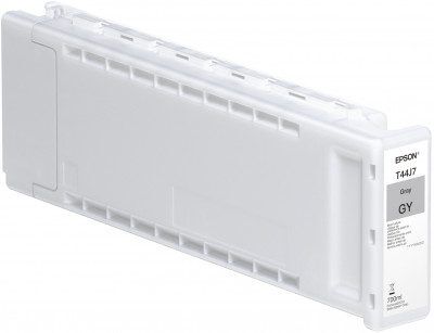 מחסנית דיו אפור מקורי 700 מ"ל אפסון Gray T44J740 UltraChrome PRO 12