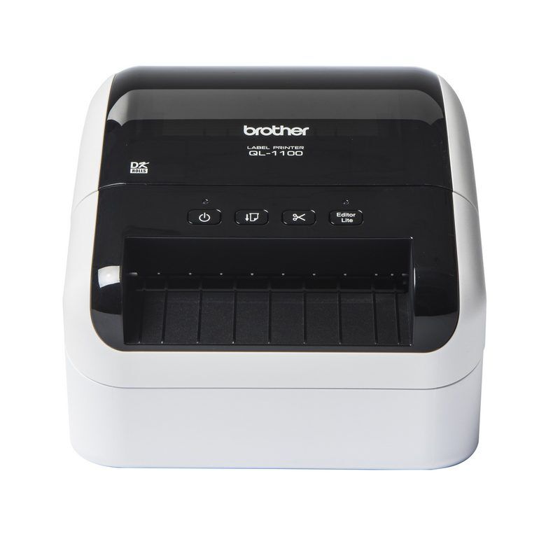 מדפסת מדבקות רחבה תרמית Brother QL-1100 מדפסת מדבקות רחבה תרמית Brother QL-1100