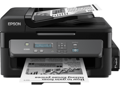 מדפסת משולבת חדשה מתצוגה Epson M200 WorkForce שחור לבן