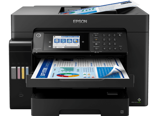 מדפסת הזרקת דיו משולבת צבעונית +Epson L15160 A3 מדפסת הזרקת דיו משולבת צבעונית +Epson L15160 A3