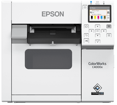 מדפסת מדבקות צבעונית Epson CW-C4000 מדפסת מדבקות צבעונית Epson CW-C4000