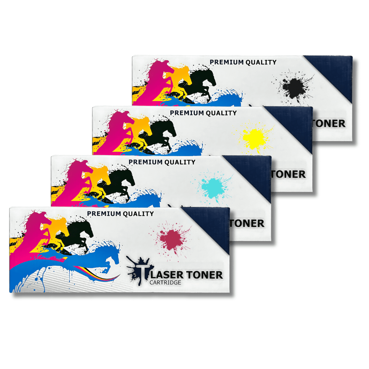 סט 4 טונרים תואמים TN423 באיכות גבוהה סט 4 טונרים תואמים TN423 באיכות גבוהה