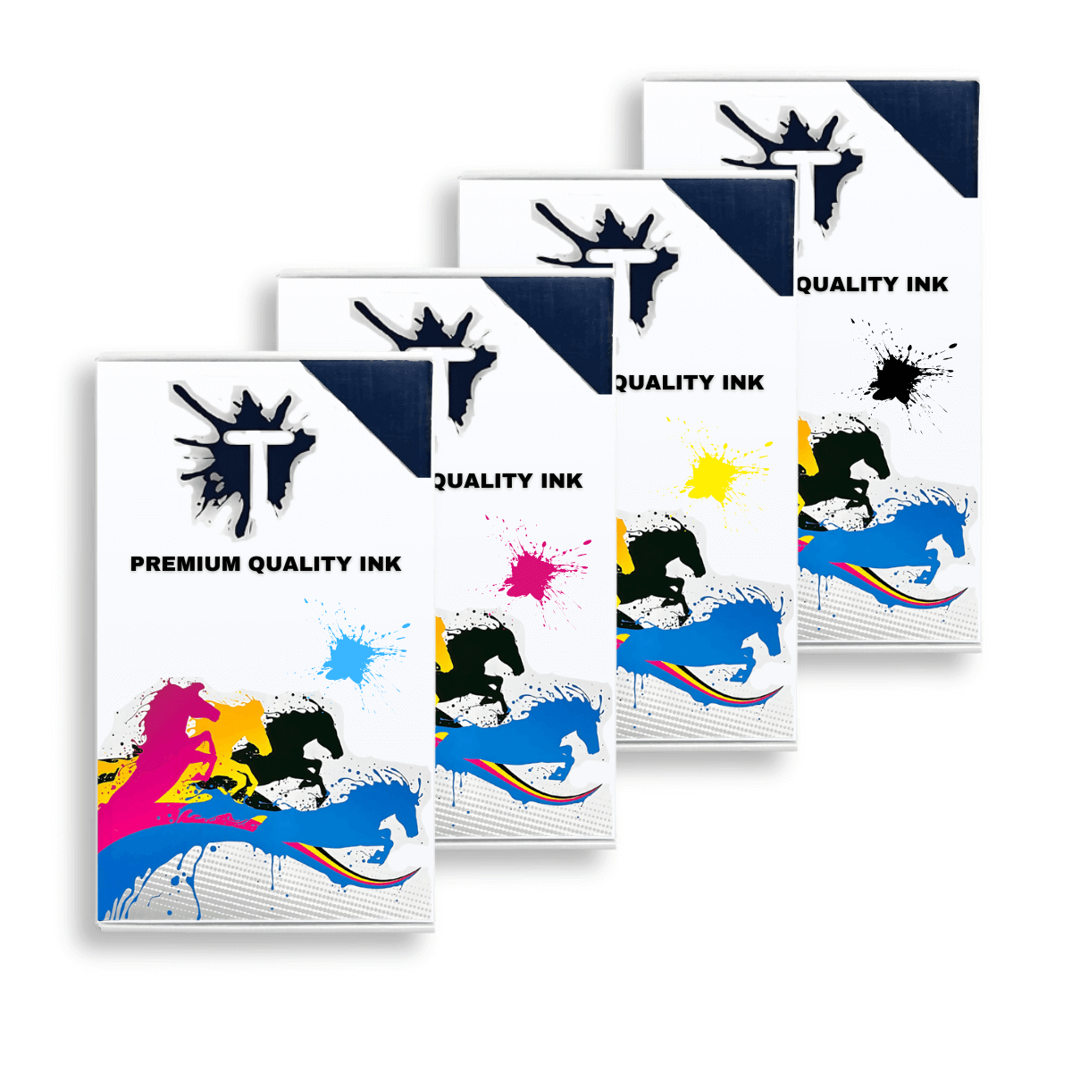 סט 4 ראשי דיו תואם פרימיום Brother LC424 סט 4 ראשי דיו תואם פרימיום Brother LC424