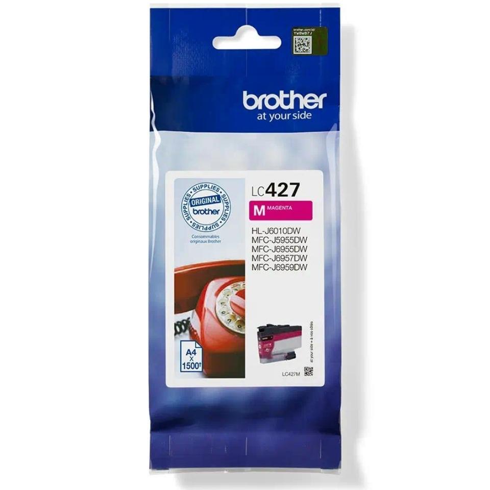 ראש דיו אדום מקורי ברדר Brother LC427M ראש דיו אדום מקורי ברדר Brother LC427M