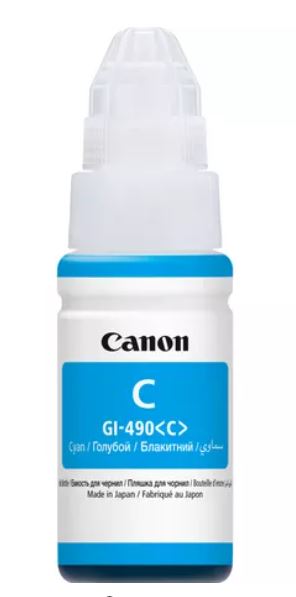 ראש דיו מקורי צ'יאן Canon GI-490 C