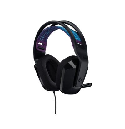 אוזניות גיימינג חוטיות LOGITECH G335 בצבע שחור